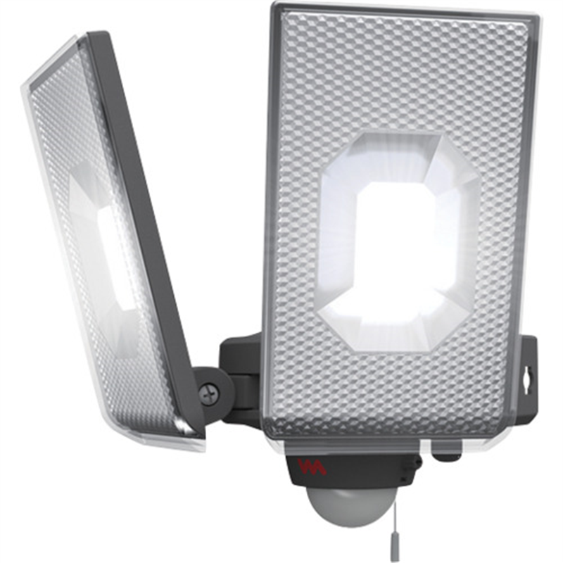 musashi 12.5W×2灯スライド型 LEDセンサーライト 1台（ご注文単位1台）【直送品】