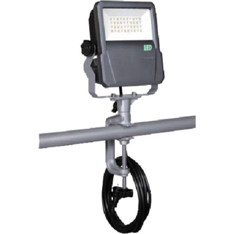 ハタヤ LED投光器 70W バイス式 ケーブル5M付 1台（ご注文単位1台）【直送品】