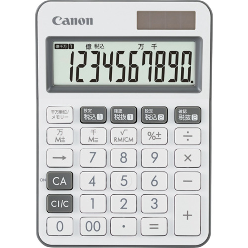 キヤノン 電卓 LS-105WUC-CH JPN SOB 1台（ご注文単位1台）【直送品】