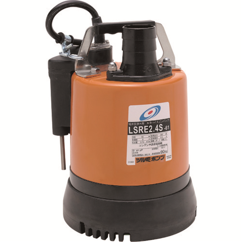 ツルミ 低水位排水用水中ハイスピンポンプ 60Hz 1台（ご注文単位1台）【直送品】