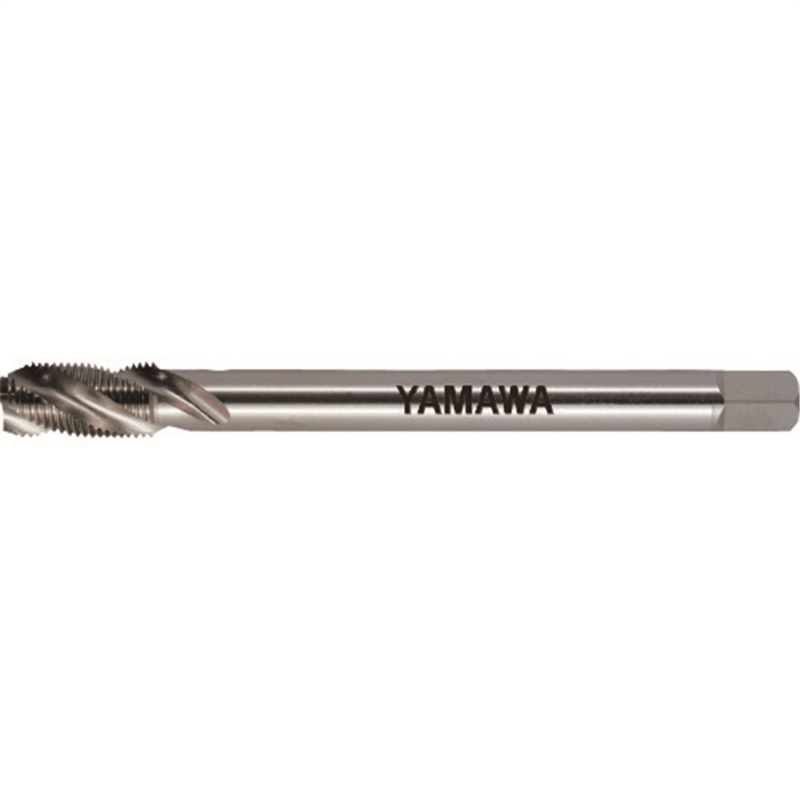 ヤマワ ロングシャンク管用平行ねじ用スパイラルタップ LS-SP-PF L120 3/8-19 1本（ご注文単位1本）【直送品】