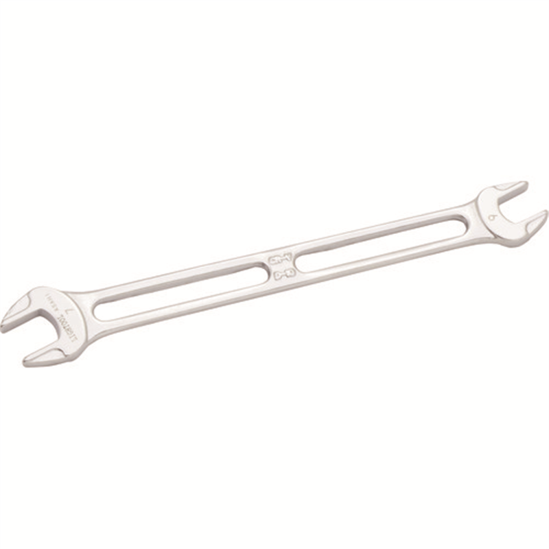ASH ライツールやり形両口スパナ6mm×7mm 1丁（ご注文単位1丁）【直送品】