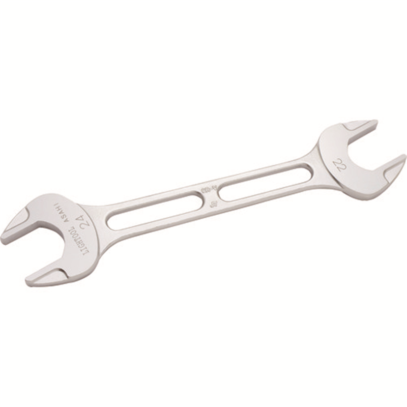 ASH ライツールやり形両口スパナ22mm×24mm 1丁（ご注文単位1丁）【直送品】