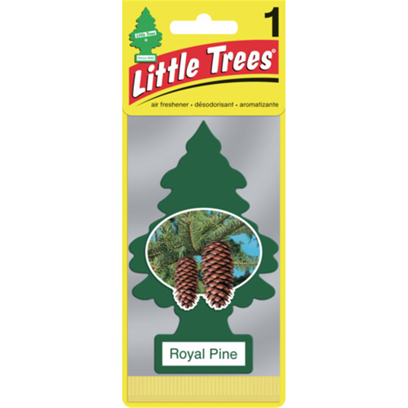 リトルツリーズ LT エアーフレッシュナー 1P - Royal Pine(ロイヤルパイン) 1枚（ご注文単位1枚）【直送品】