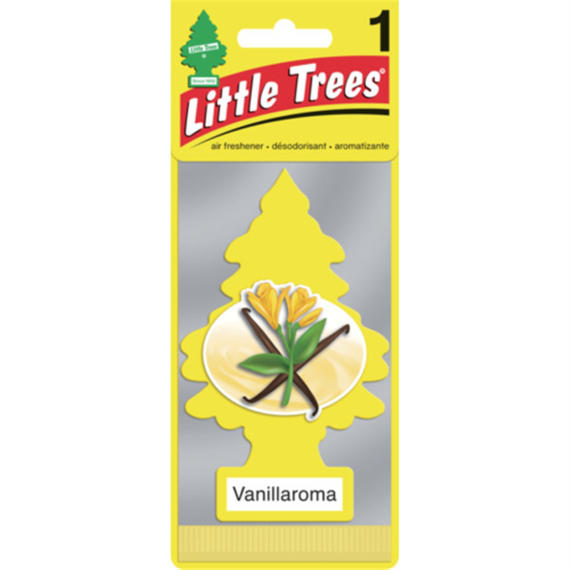 リトルツリーズ LT エアーフレッシュナー 1P - Vanillaroma(ヴァニラロマ) 1枚（ご注文単位1枚）【直送品】