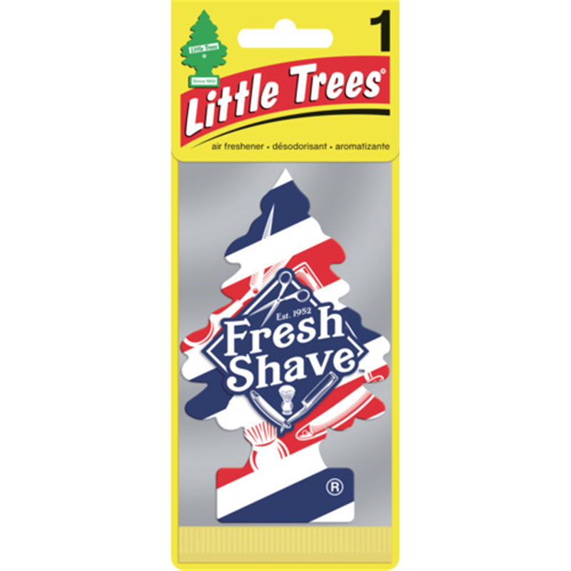 リトルツリーズ LT エアーフレッシュナー 1P - Fresh Shave(フレッシュシェイブ) 1枚（ご注文単位1枚）【直送品】