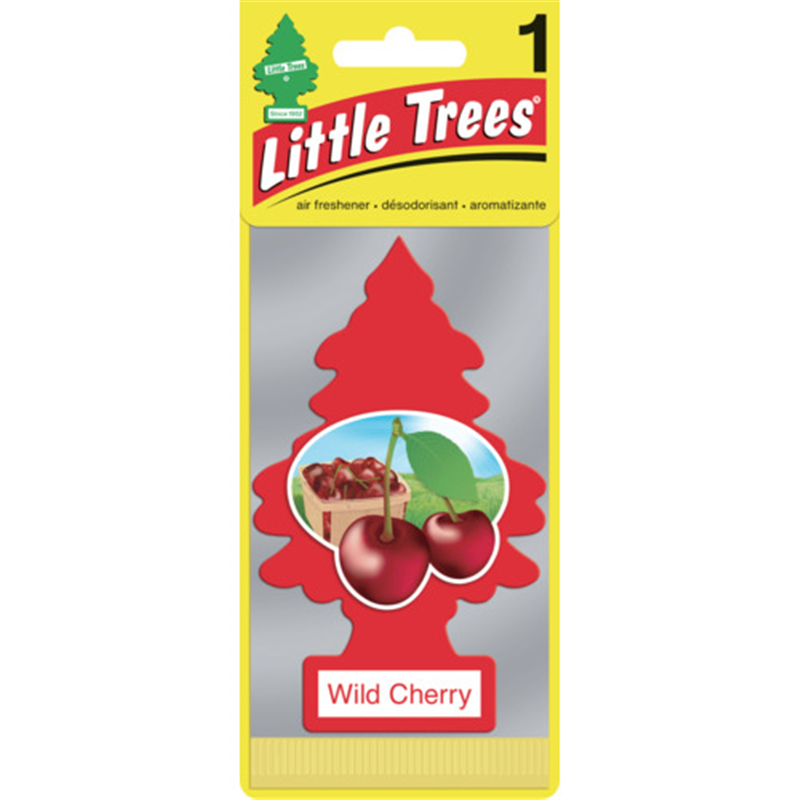 リトルツリーズ LT エアーフレッシュナー 1P - Wild Cherry(ワイルドチェリー) 1枚（ご注文単位1枚）【直送品】