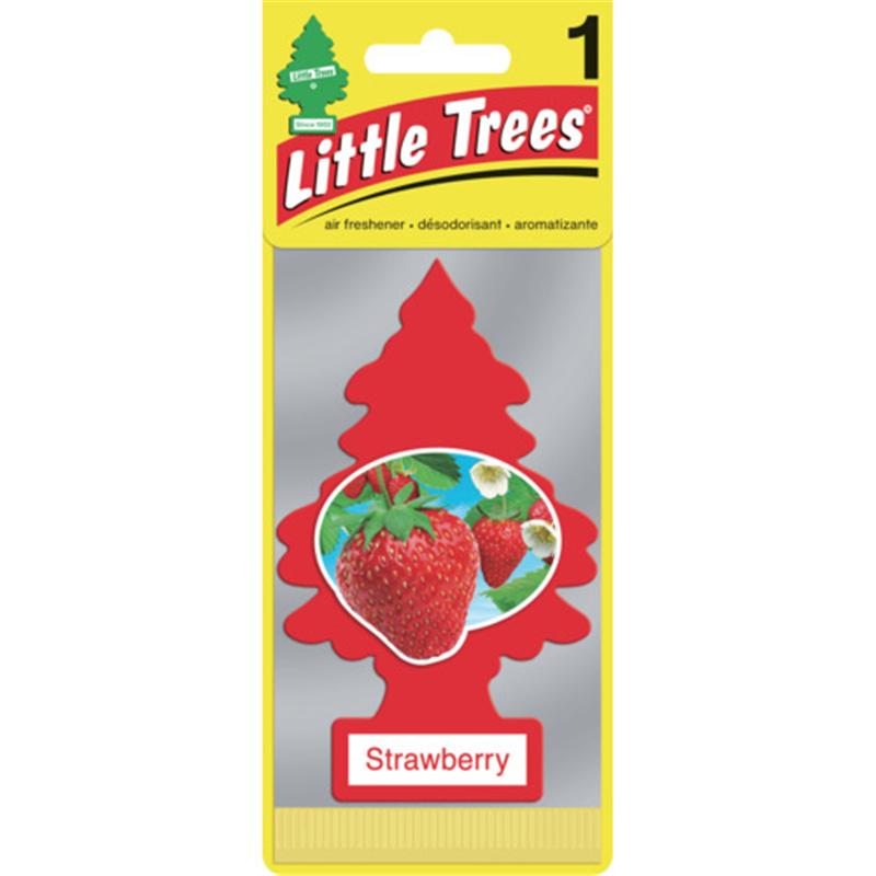 リトルツリーズ LT エアーフレッシュナー 1P - Strawberry(ストロベリー) 1枚（ご注文単位1枚）【直送品】