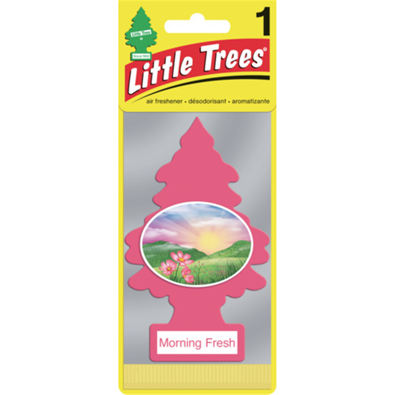 リトルツリーズ LT エアーフレッシュナー 1P - Morning Fresh(モーニングフレッシュ) 1枚（ご注文単位1枚）【直送品】