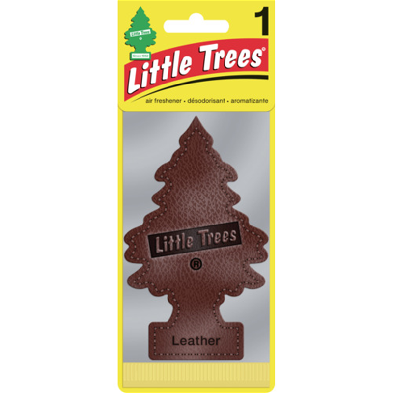 リトルツリーズ LT エアーフレッシュナー 1P - Leather(レザー) 1枚（ご注文単位1枚）【直送品】