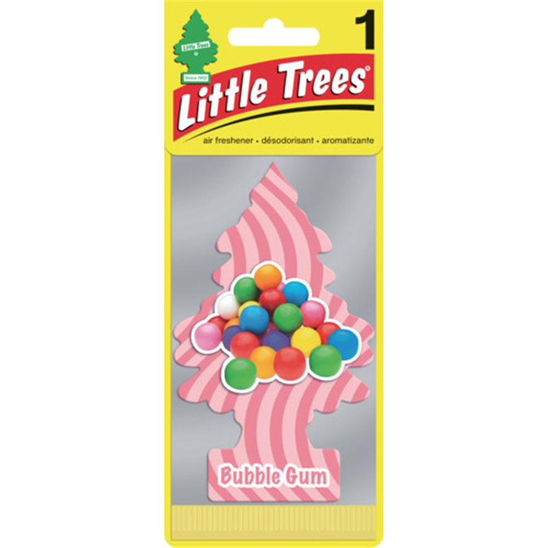リトルツリーズ LT エアーフレッシュナー 1P -  Bubble Gum(バブルガム) 1枚（ご注文単位1枚）【直送品】