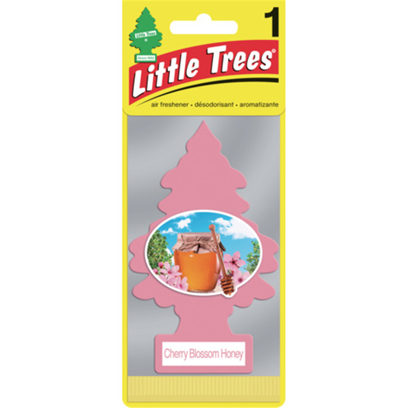 リトルツリーズ LT エアーフレッシュナー 1P -  Cherry Blossom Honey(チェリーブロッサム) 1枚（ご注文単位1枚）【直送品】