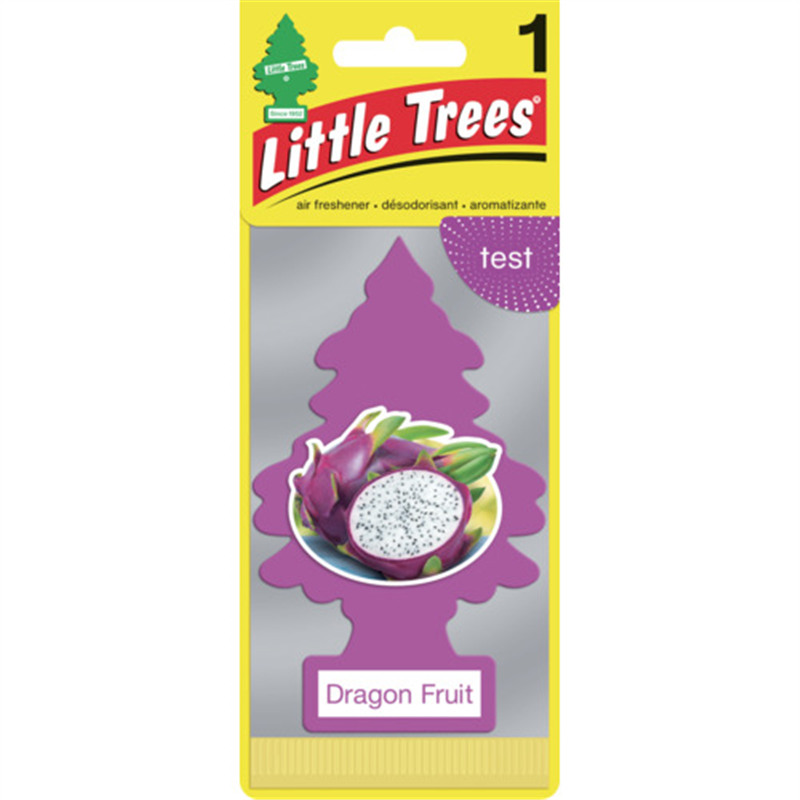 リトルツリーズ LT エアーフレッシュナー 1P -  Dragon Fruit(ドラゴンフルーツ) 1枚（ご注文単位1枚）【直送品】