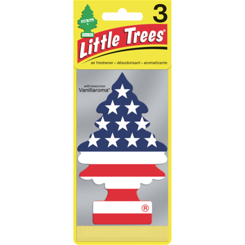 リトルツリーズ LT エアーフレッシュナー 3P - America(アメリカ) 1パック（ご注文単位1パック）【直送品】