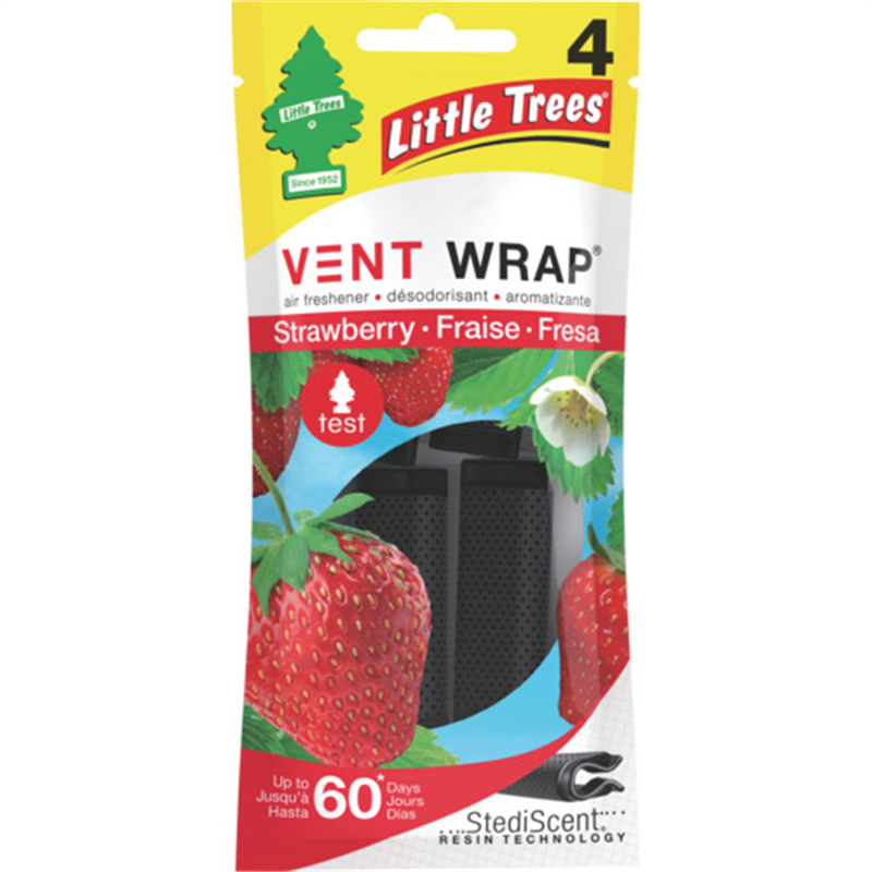 リトルツリーズ LT Vent Wrap - Strawberry(ストロベリー) 1個（ご注文単位1個）【直送品】