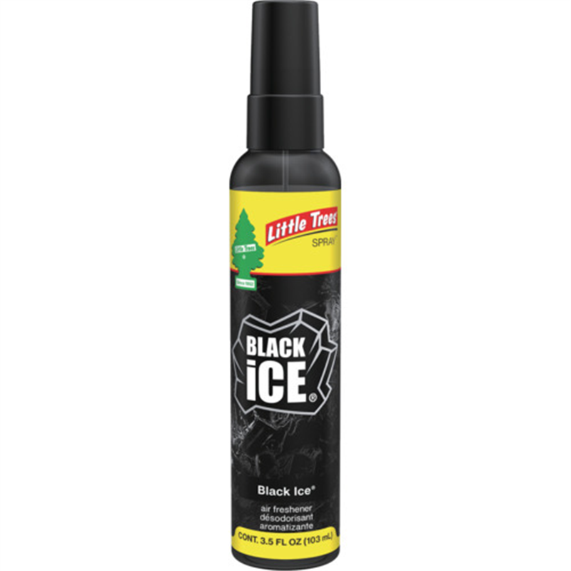 リトルツリーズ LT スプレー 3.5 oz. (103 ml) - Black Ice(ブラックアイス) 1個（ご注文単位1個）【直送品】