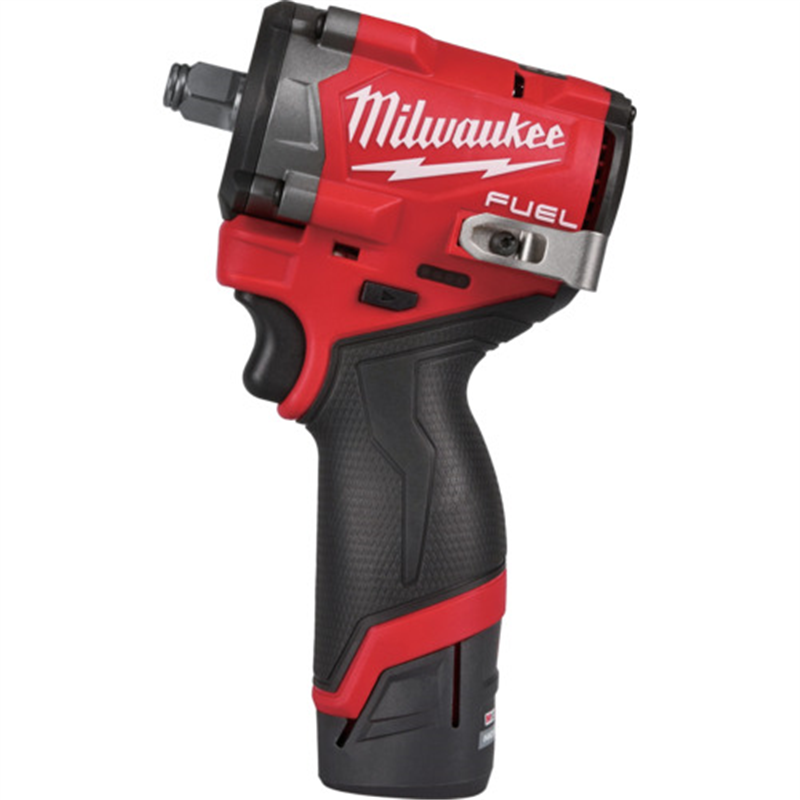 milwaukee M12 FUEL 1/2インチ542Nmインパクトレンチ 5.0AH & 2.5AH キット 1台（ご注文単位1台）【直送品】