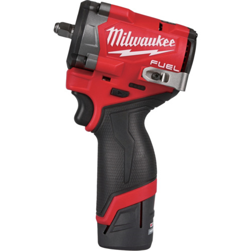 milwaukee M12 FUEL 3/8インチ542Nmインパクトレンチ 5.0AH & 2.5AH キット 1台（ご注文単位1台）【直送品】