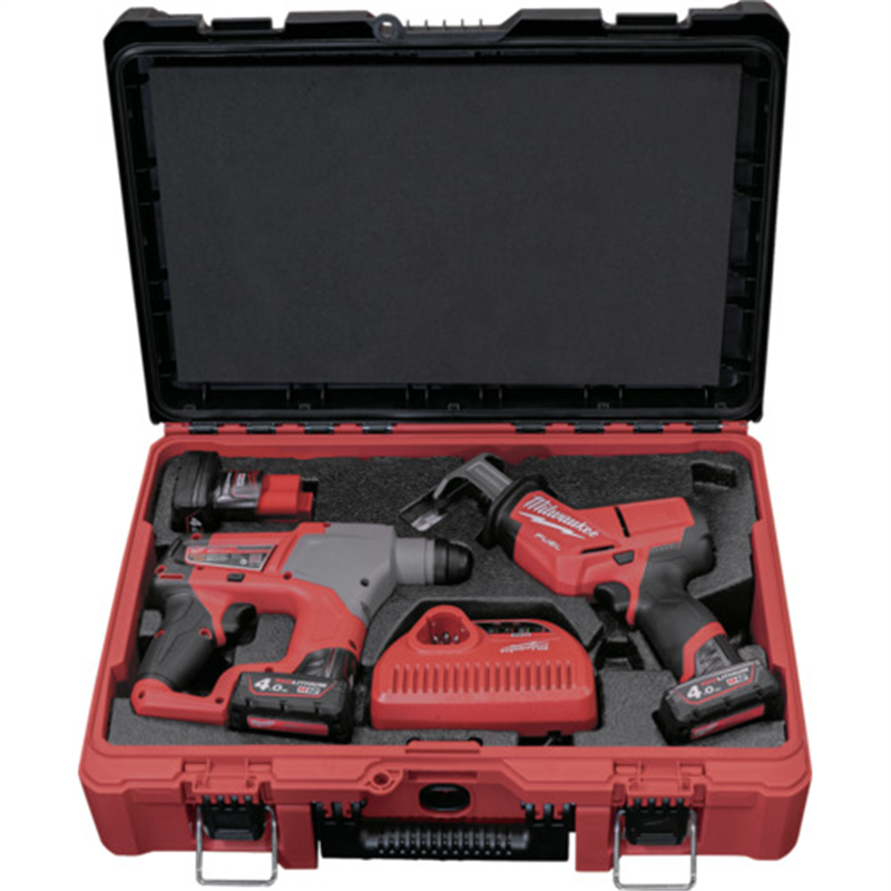 milwaukee M12 FUEL パワーパック(13mm SDS-PLUSハンマードリル､レシプロソー) 1個（ご注文単位1個）【直送品】