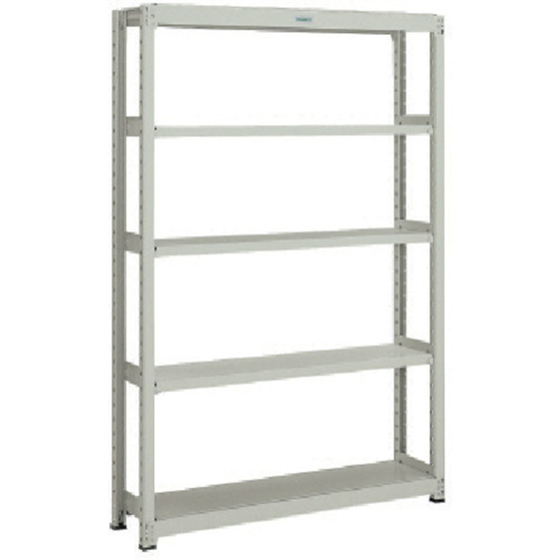 TRUSCO スチールラック M2型軽中量棚 1160X450XH1200 5段 単体 ネオグレー 1セット（ご注文単位1セット）【直送品】