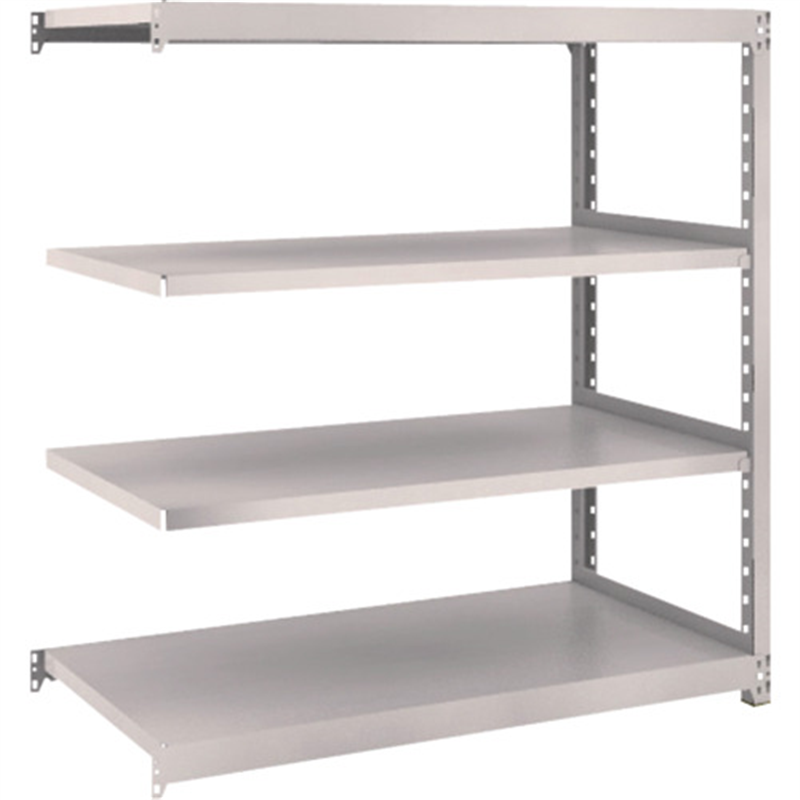 TRUSCO  スチールラック M2型軽中量棚 1160×880×H1200 4段 連結  ネオグレー 1セット（ご注文単位1セット）【直送品】