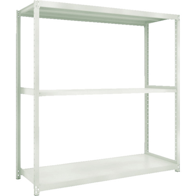 TRUSCO  スチールラック M2型軽中量棚 860X880XH1800 3段 単体  ネオグレー 1セット（ご注文単位1セット）【直送品】