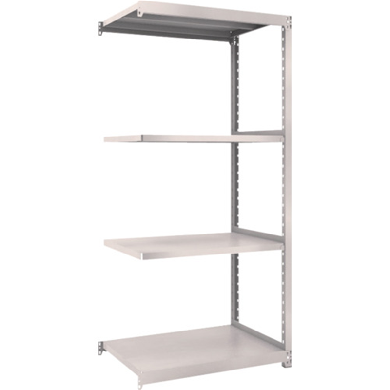 TRUSCO  スチールラック M2型軽中量棚 860×880×H1800 4段 連結  ネオグレー 1セット（ご注文単位1セット）【直送品】