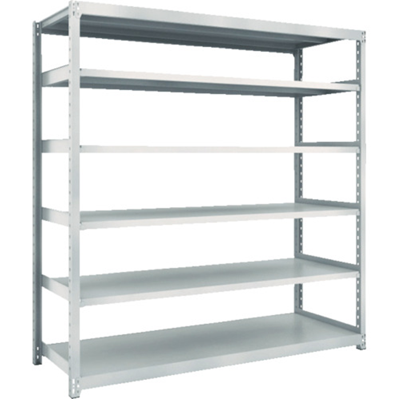 TRUSCO  スチールラック M2型軽中量棚 860×880×H1800 6段 単体  ネオグレー 1セット（ご注文単位1セット）【直送品】