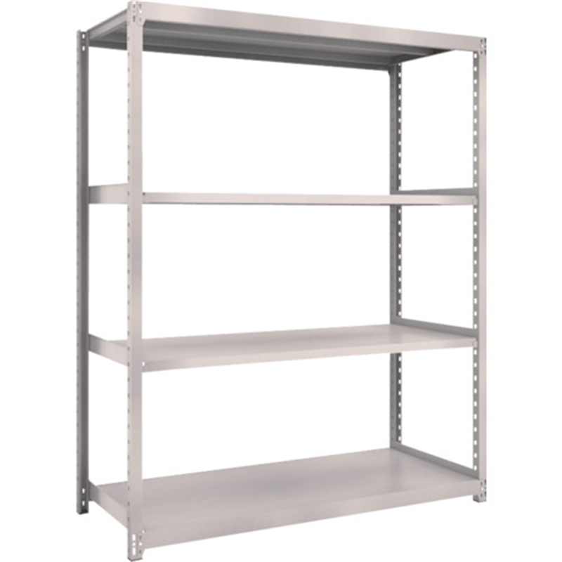 TRUSCO  スチールラック M2型軽中量棚 1460×880×H1800 4段 単体  ネオグレー 1セット（ご注文単位1セット）【直送品】