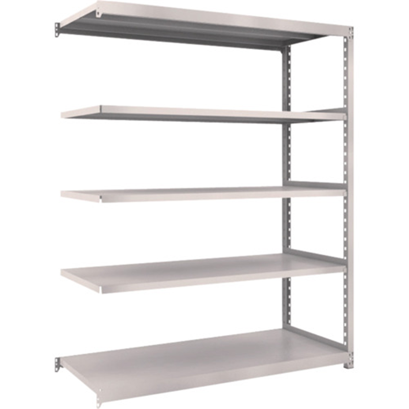 TRUSCO  スチールラック M2型軽中量棚 1460×880×H1800 5段 連結  ネオグレー 1セット（ご注文単位1セット）【直送品】