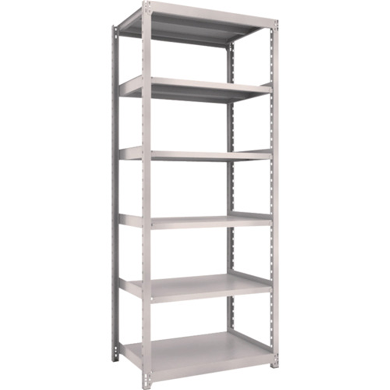 TRUSCO  スチールラック M2型軽中量棚 860×880×H2100 6段 単体  ネオグレー 1セット（ご注文単位1セット）【直送品】