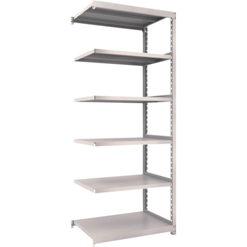 TRUSCO  スチールラック M2型軽中量棚 860×880×H2100 6段 連結  ネオグレー 1セット（ご注文単位1セット）【直送品】