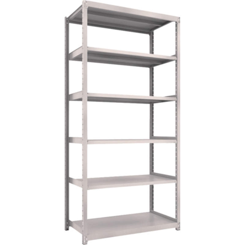 TRUSCO  スチールラック M2型軽中量棚 1160×880×H2400 6段 単体  ネオグレー 1セット（ご注文単位1セット）【直送品】