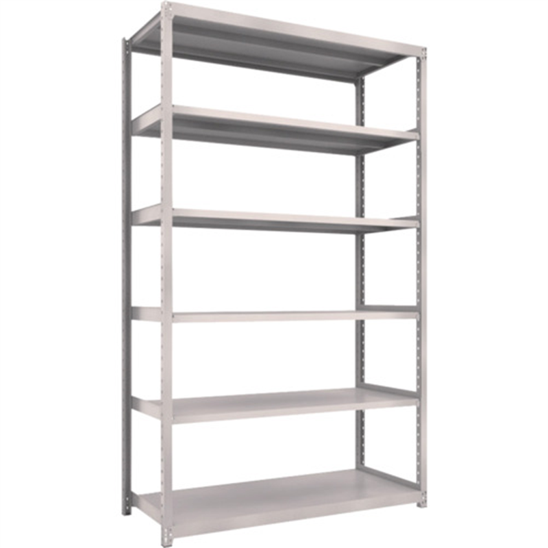 TRUSCO  スチールラック M2型軽中量棚 1460×880×H2400 6段 単体  ネオグレー 1セット（ご注文単位1セット）【直送品】