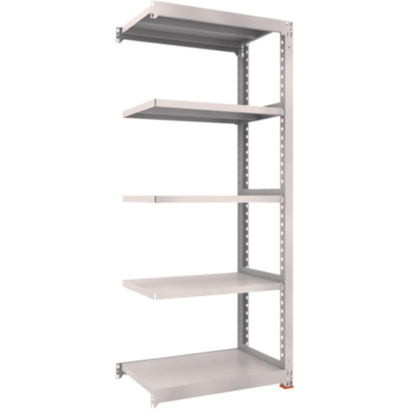 TRUSCO M3型中量棚 900X571XH2100 5段 連結 免震樹脂ベース付 ネオグレー 1台（ご注文単位1台）【直送品】