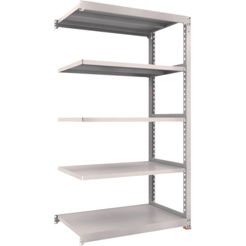 TRUSCO M3型中量棚 1200X721XH2100 5段 連結 免震樹脂ベース付 ネオグレー 1台（ご注文単位1台）【直送品】