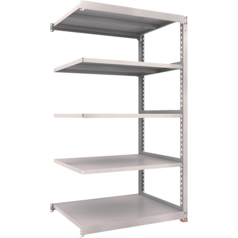 TRUSCO M3型中量棚 1200X921XH2100 5段 連結 免震樹脂ベース付 ネオグレー 1台（ご注文単位1台）【直送品】