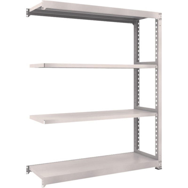 TRUSCO スチールラック M3型中量棚 1500X471XH2100 4段 連結 ネオグレー 1セット（ご注文単位1セット）【直送品】