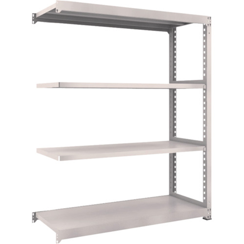 TRUSCO スチールラック M3型中量棚 1500X571XH2100 4段 連結 ネオグレー 1セット（ご注文単位1セット）【直送品】