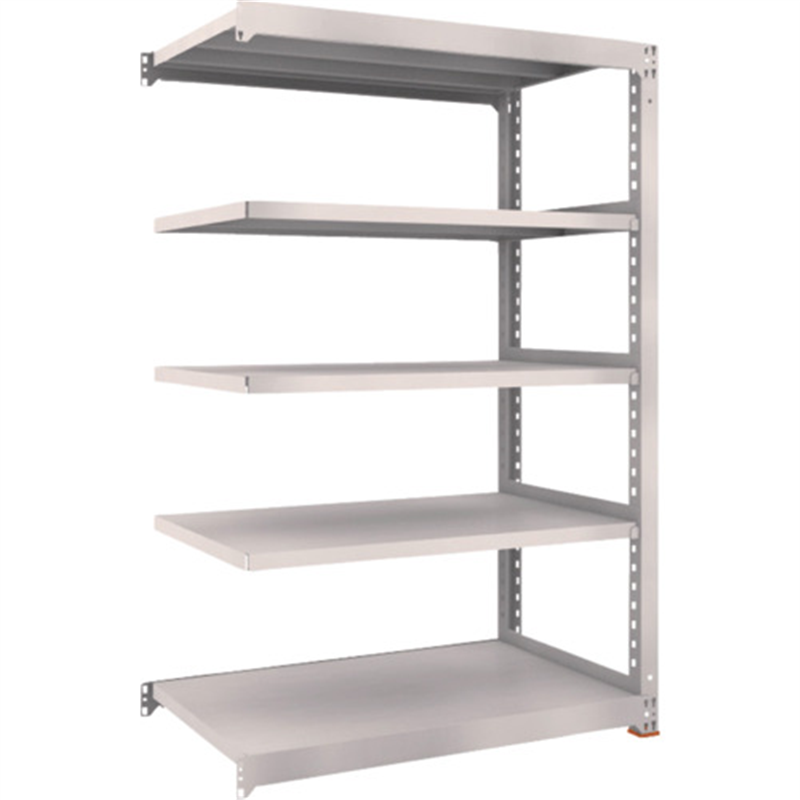 TRUSCO スチールラック M5型中量棚 1200×721×H1800 5段 連結 免震樹脂ベース付 ネオグレー ネオグレー 1台（ご注文単位1台）【直送品】