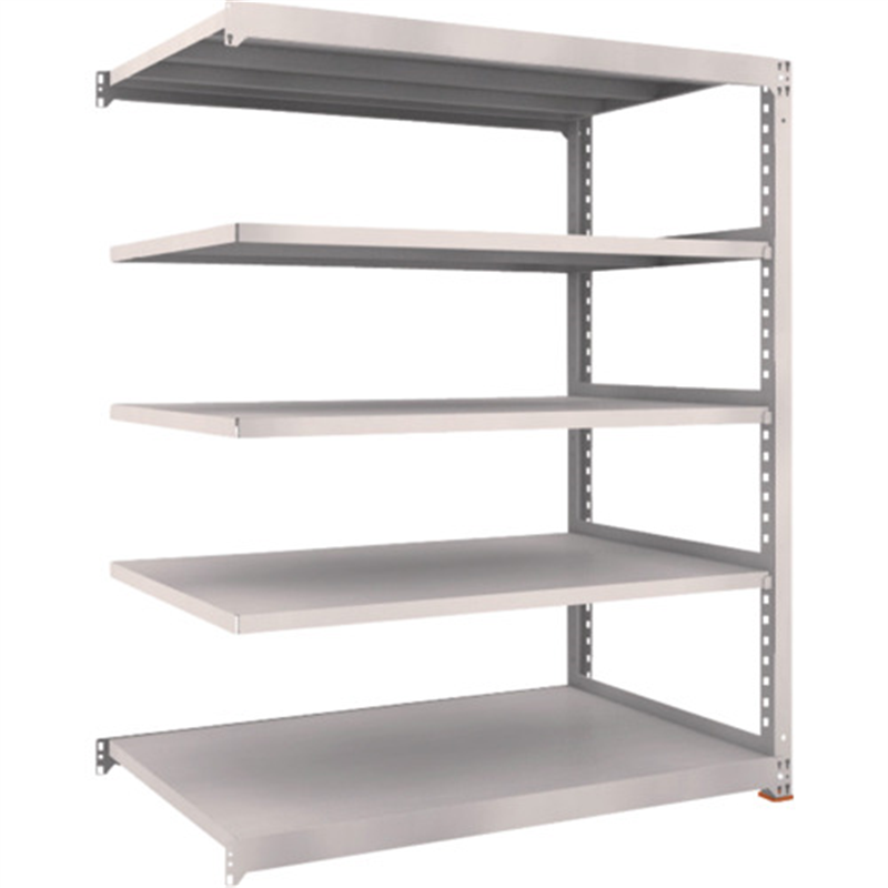TRUSCO スチールラック M5型中量棚 1500×921×H1800 5段 連結 免震樹脂ベース付 ネオグレー ネオグレー 1台（ご注文単位1台）【直送品】
