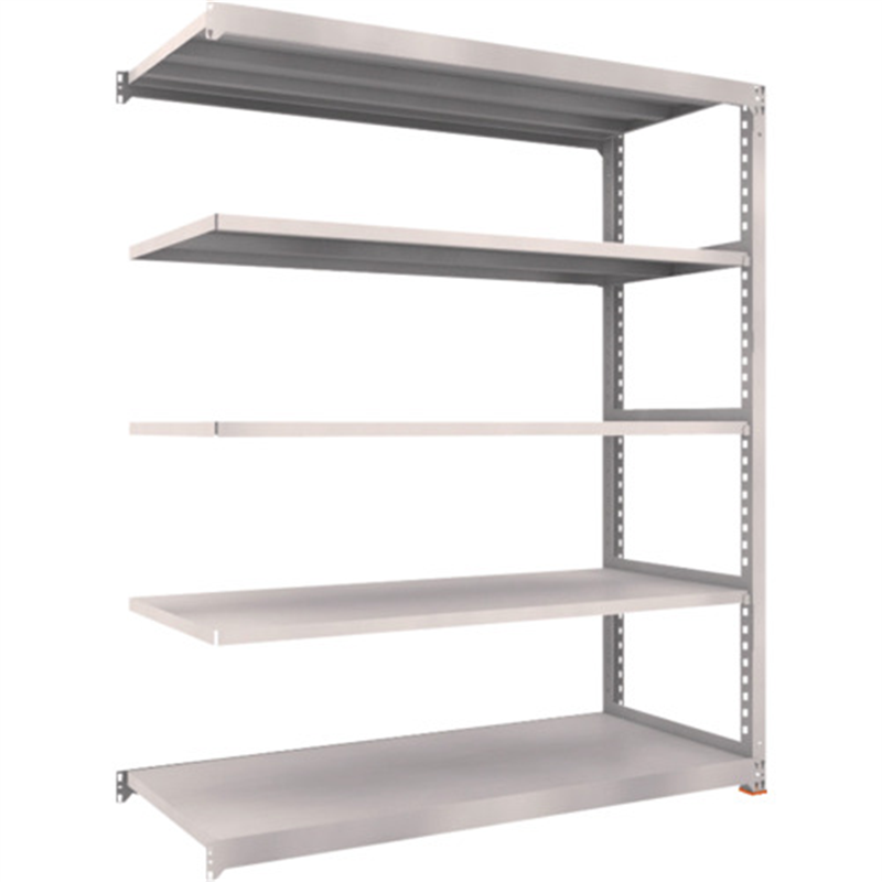 TRUSCO スチールラック M5型中量棚 1800X721XH2100 5段 連結 免震樹脂ベース付 ネオグレー ネオグレー 1台（ご注文単位1台）【直送品】