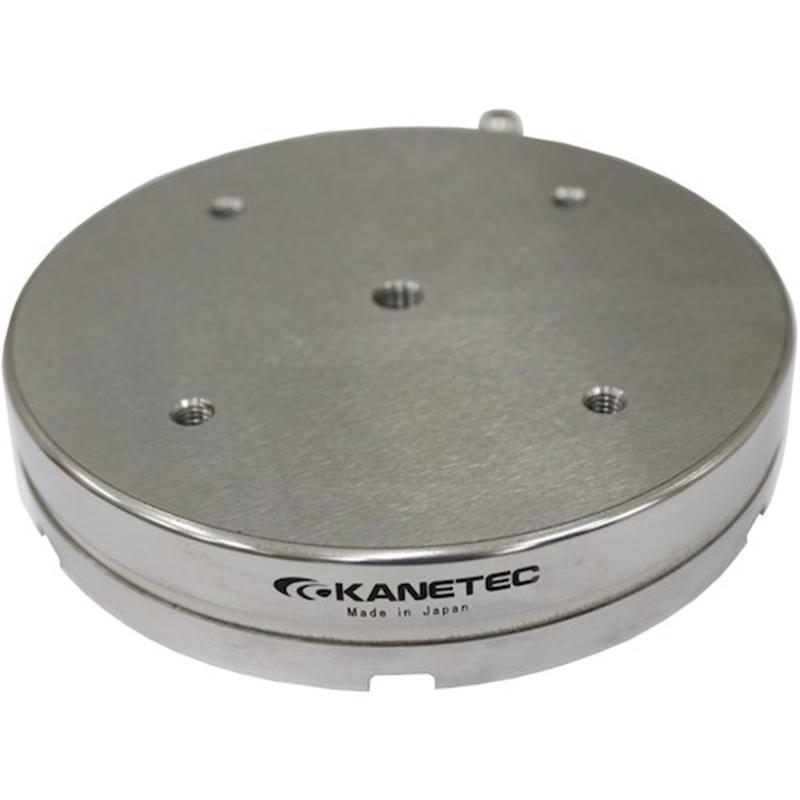 KANETEC 薄型永磁ホルダ台 丸形 底面吸着力600N 1台(ご注文単位1台)【直送品】