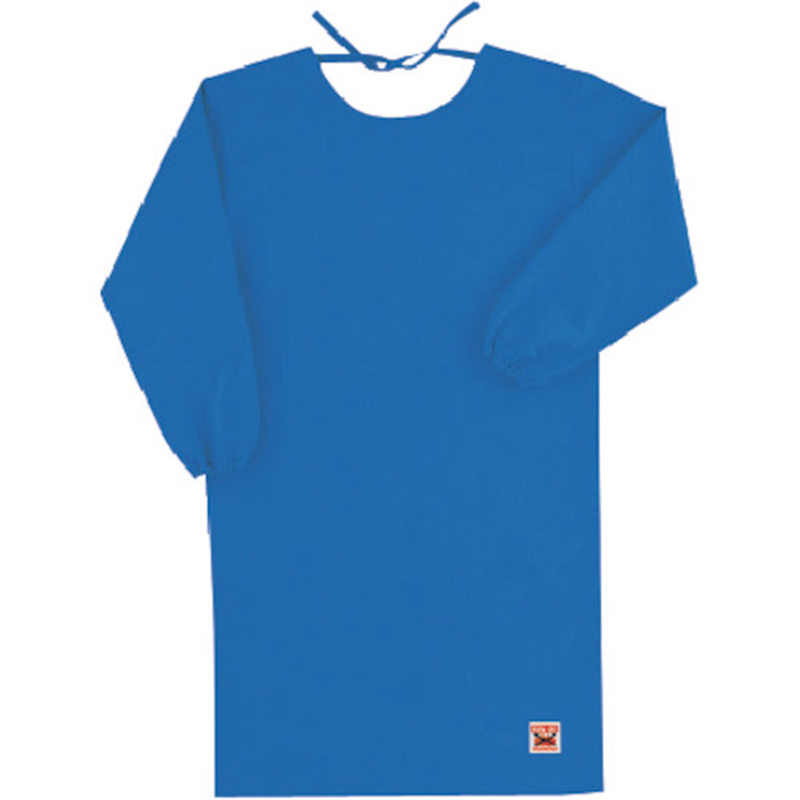 Max Dyna 防炎エプロン(割烹着型・ロングタイプ) 1着（ご注文単位1着）【直送品】