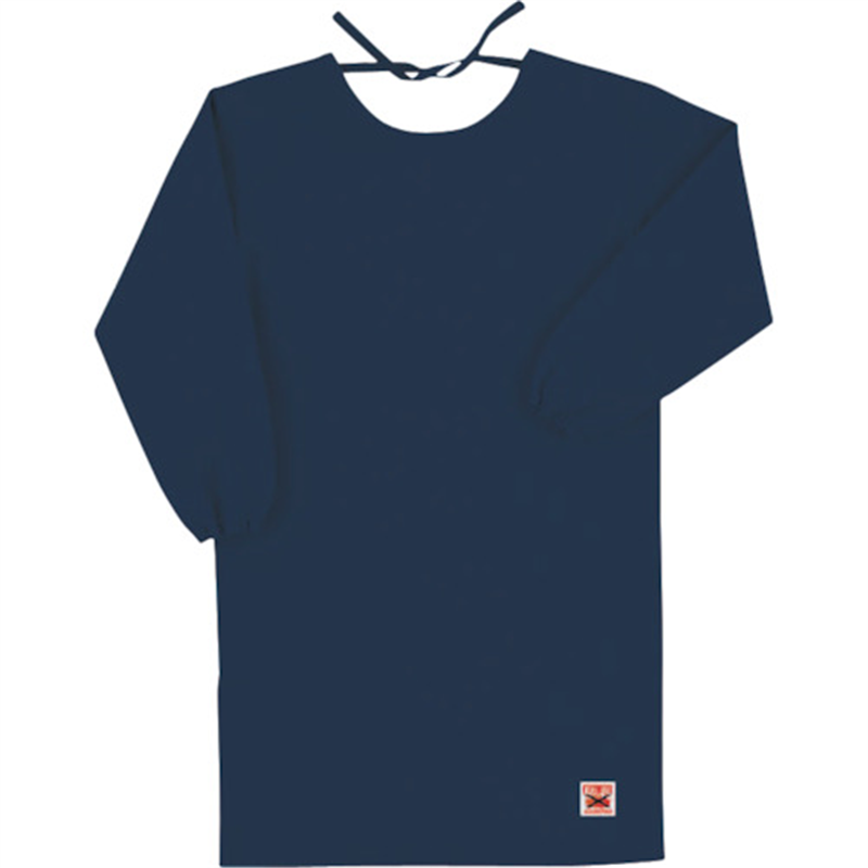 Max Dyna 防炎エプロン(割烹着型・ロングタイプ) 1着（ご注文単位1着）【直送品】