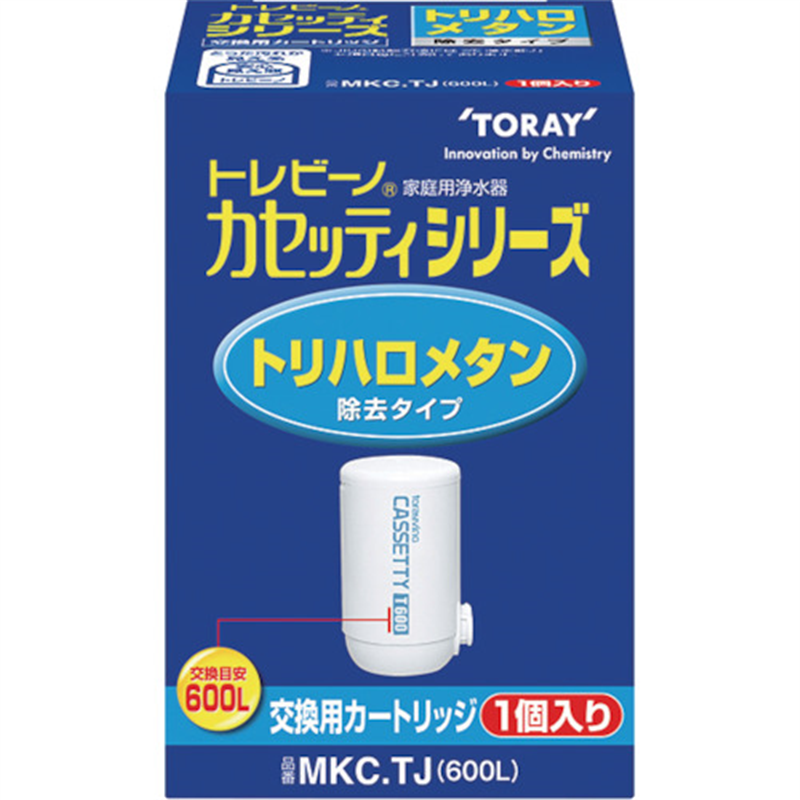 トレビーノ カセッティシリーズトリハロメタン除去タイプ1個入り 1箱（ご注文単位1箱）【直送品】