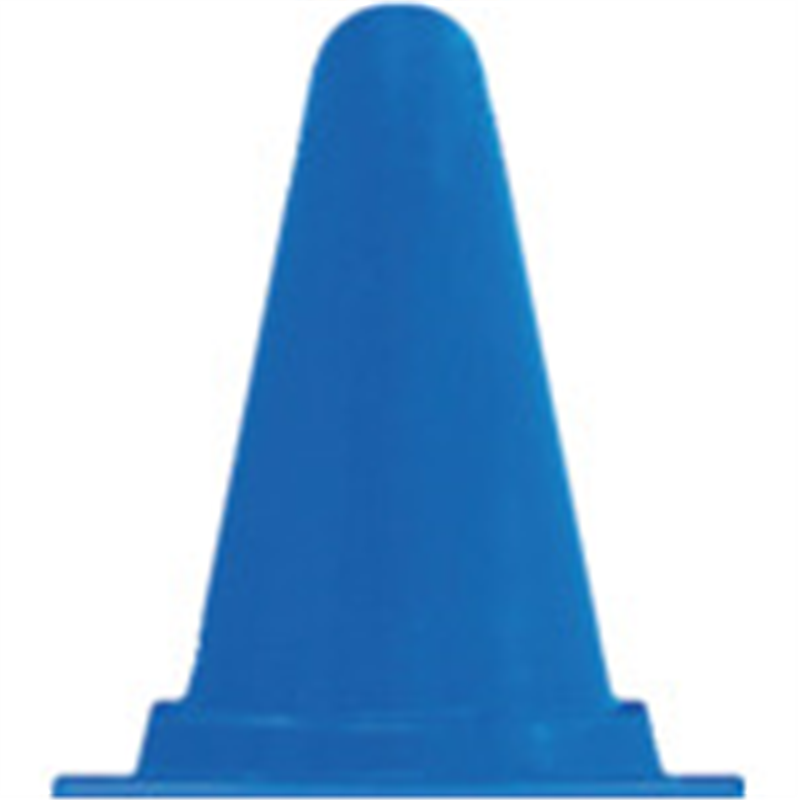 安全興業 安全コーン ミニミニコーン 青 1本（ご注文単位1本）【直送品】
