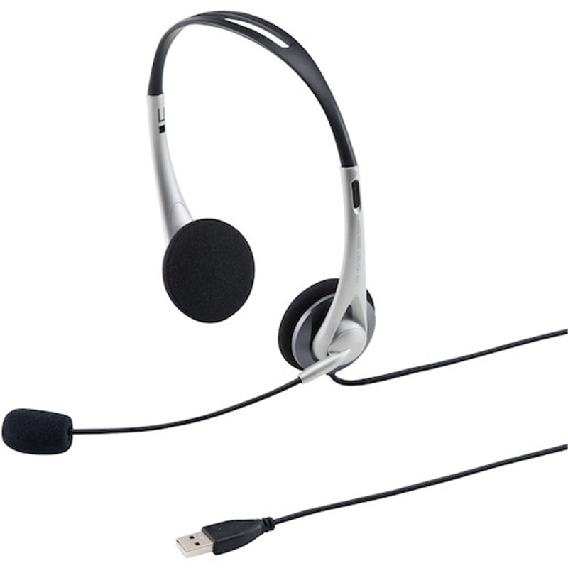 SANWA USBヘッドセット 1個（ご注文単位1個）【直送品】