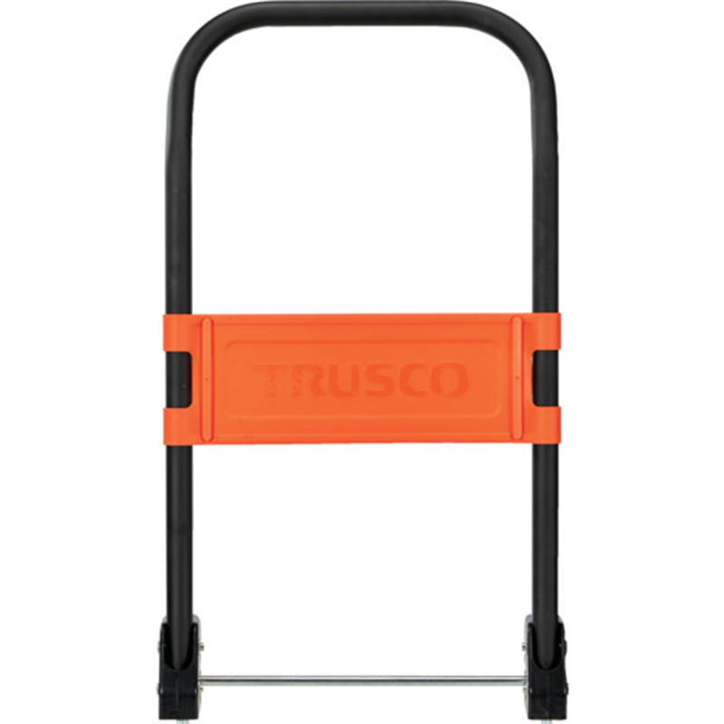 TRUSCO カルティオ用アルミ折りたたみハンドル プレート付 1本（ご注文単位1本）【直送品】