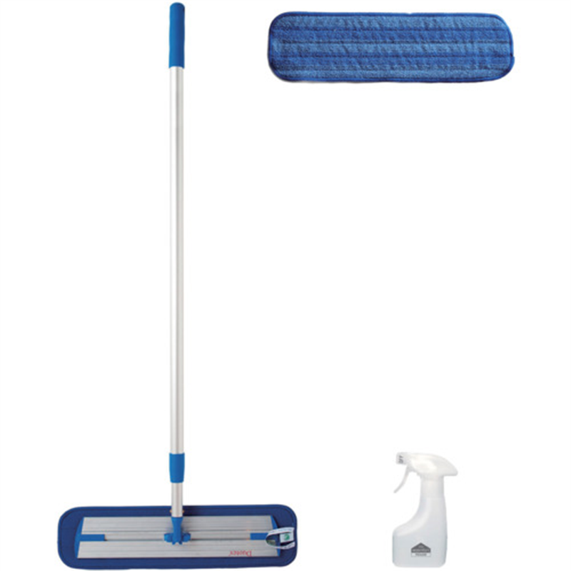 MQ・Duotex プレミアムモップ 3種セット 47cm ブルー 1組（ご注文単位1組）【直送品】
